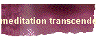 meditation transcendentale